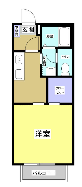 グレース西山 間取り