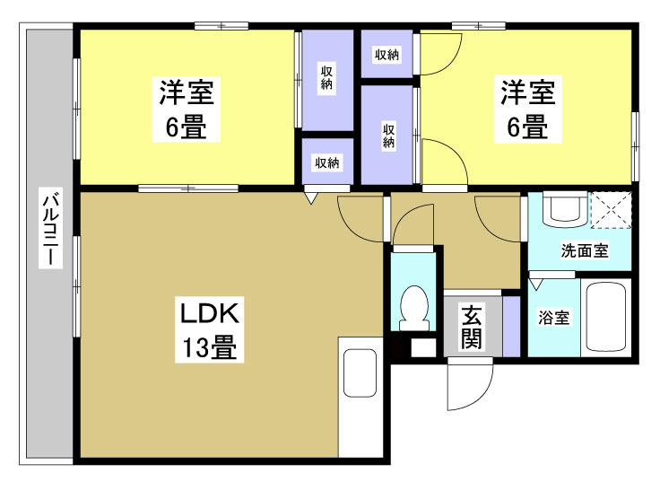 アスレ上島 間取り