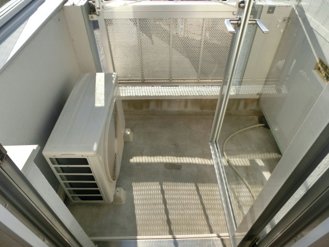 遠鉄ハイツ自校駅ビル ベランダ