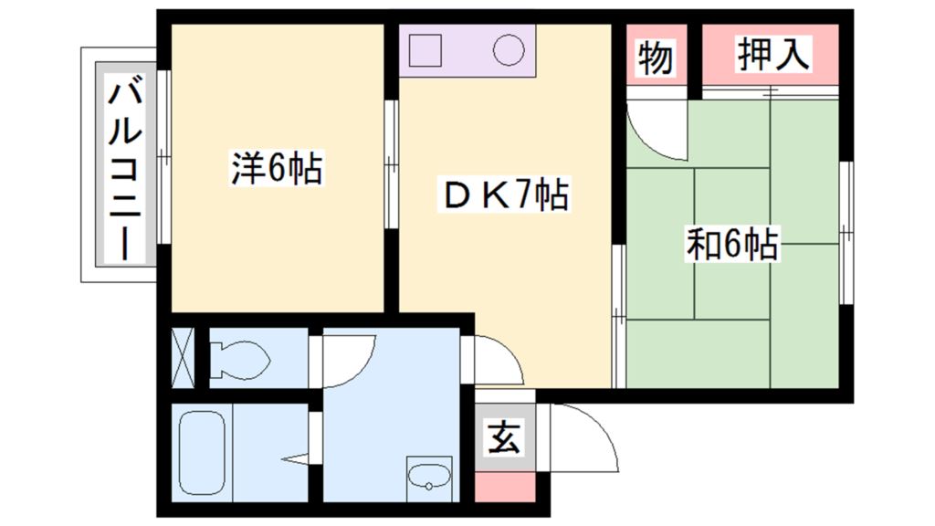 エクセル 間取り図