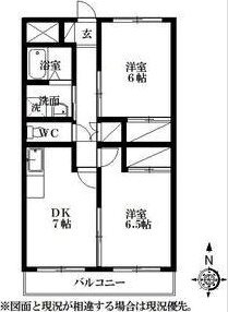 十王マンション 104号室 間取り