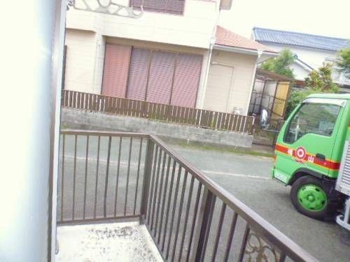 めぞんどぴゅあ ベランダ