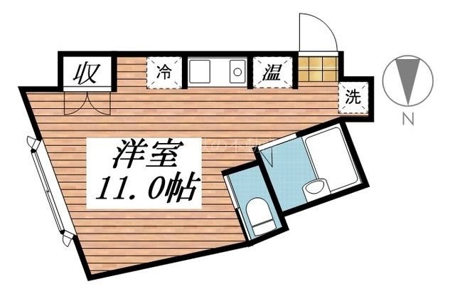 ビューティーライフビル 401号室 間取り