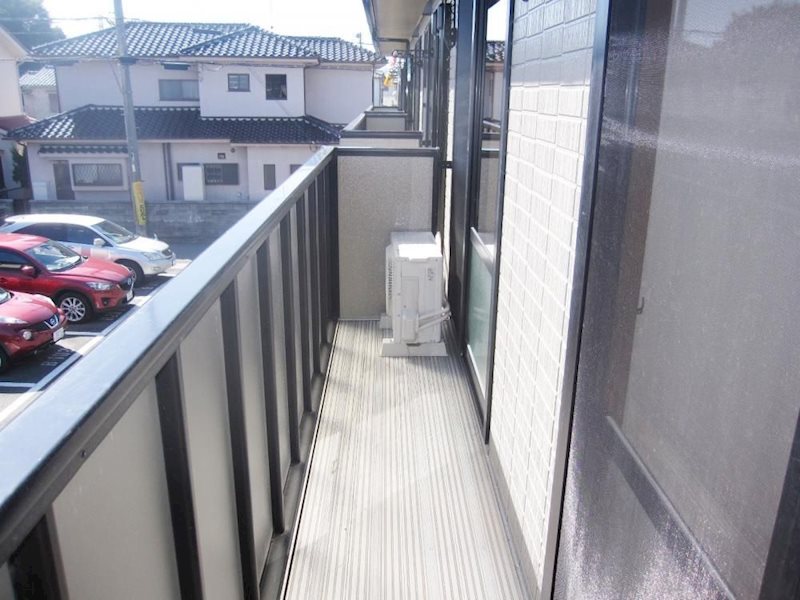 アークサキノミヤＡ・Ｂ ベランダ