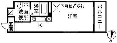 Ｋ.プラージュ 303号室 間取り