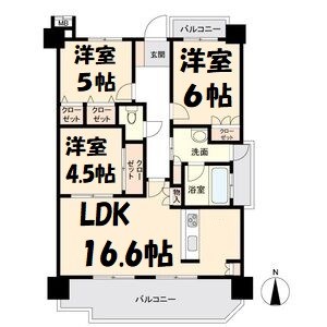ステラートシティ桜山 間取り図