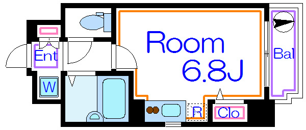 Ｎ・ＴＲＵＳＴ　Ⅵ 間取り図