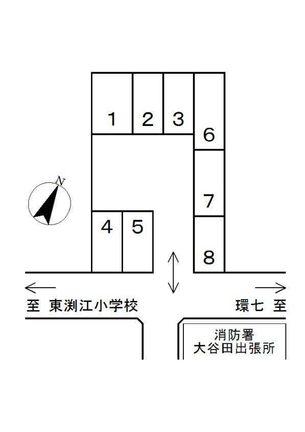 東和５６駐車場 間取り
