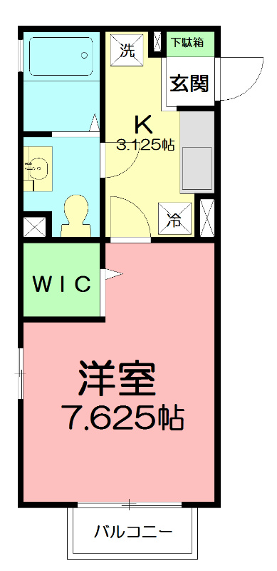ラマージュ鎌倉 205号室 間取り