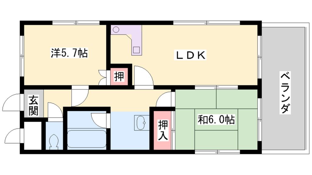 MTハイツ 間取り図