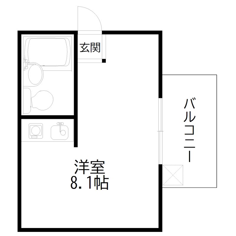 エルカーサ 間取り図