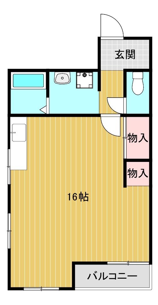 サバービア581 間取り