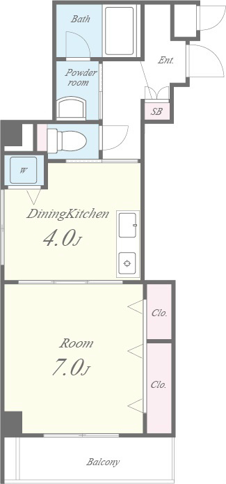 パスサイド２１ 間取り図