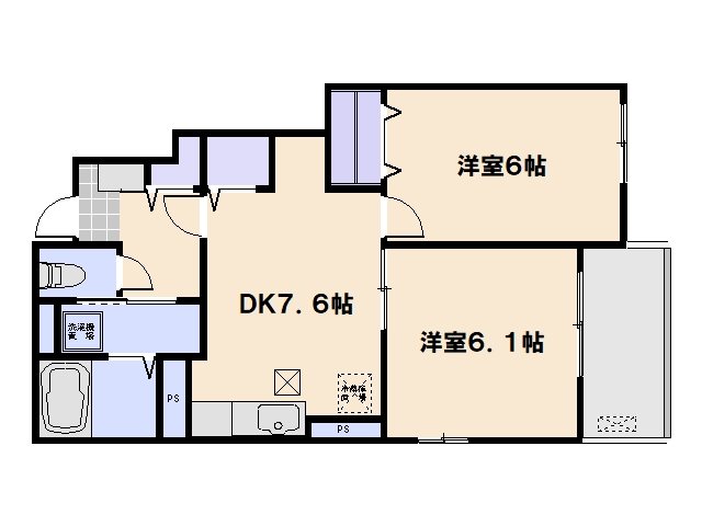 プリザーブⅡ 間取り