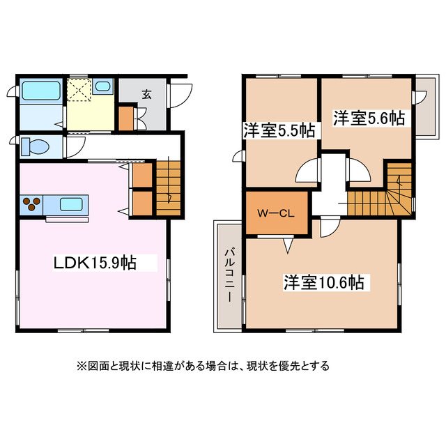カーサＣＦ　Ⅰ 間取り