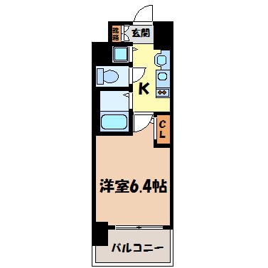 プレサンス名古屋STATIONビジュ 間取り図