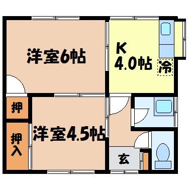 テリブル金堀 間取り