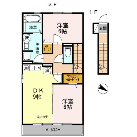 アルボルモニアⅢ 間取り図