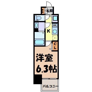 プレサンス丸の内城雅 間取り図