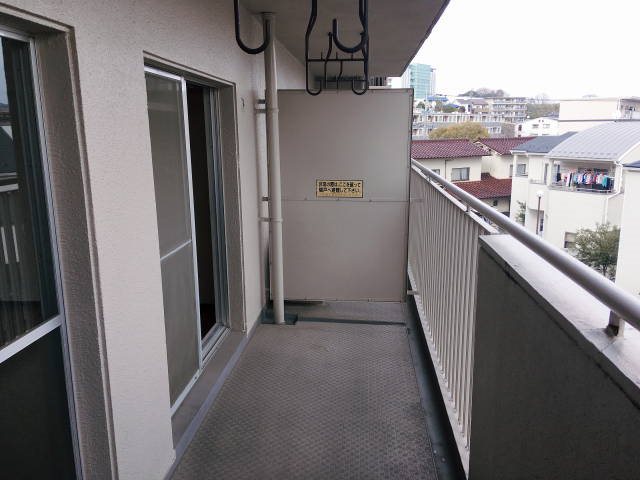 鴨原ハイツ ベランダ