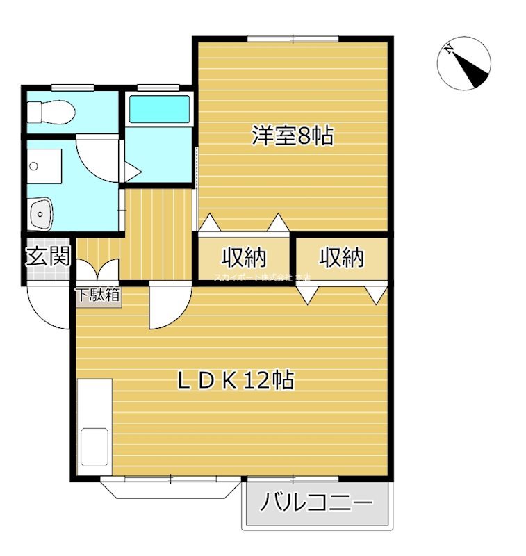 ドエールアポロⅢ 間取り図