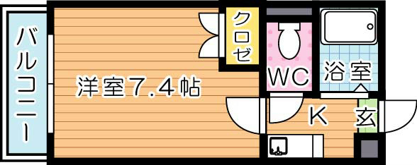 ラビータ本城　Ａ棟 間取り