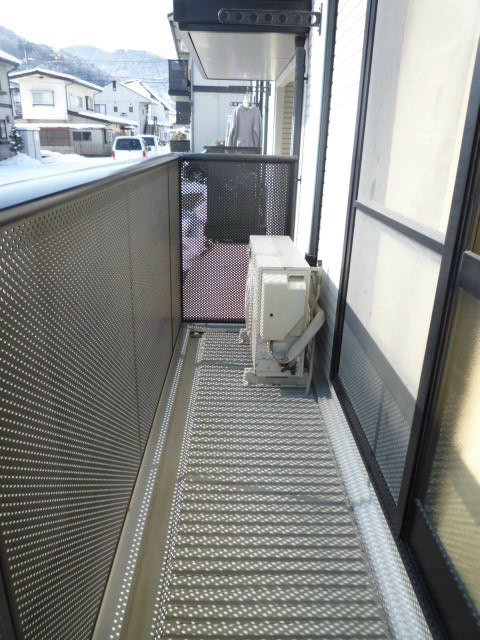 ウエストレジデンスD棟 ベランダ