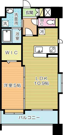 ＮＥＷ ＳＵＮ ＲＩＶＥＲ １５番館（ニューサンリバー１５番館） 間取り図