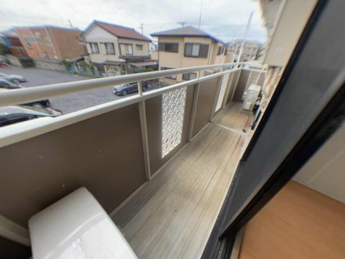 ヴィラ長街道 ベランダ