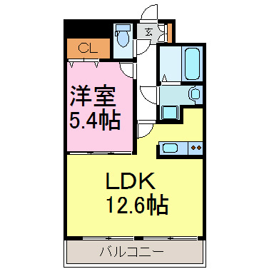 リンデンバウムJ3 間取り図