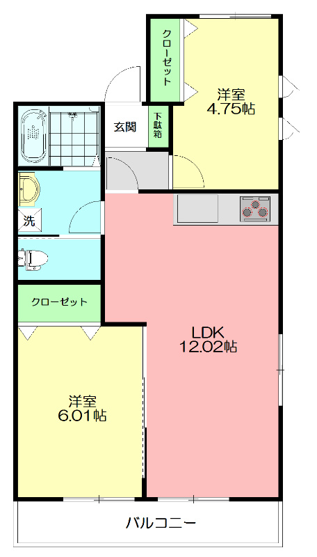 ルミロワージュ 間取り