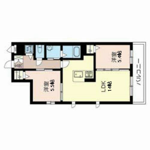 エソール 間取り図