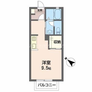 シャーメゾンＭ 間取り図