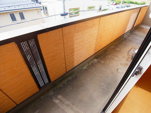 ボヌールおおたかの森Ⅰ ベランダ