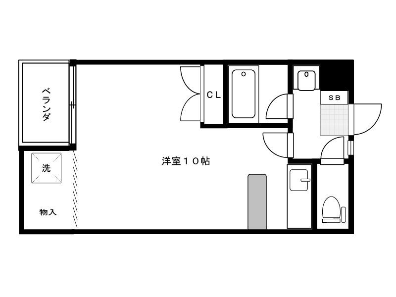 グリーンヴィラ上関B2 間取り