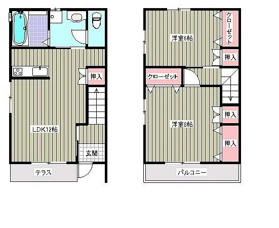 ヒルトップ大平 間取り図