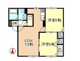 サニーヒル（入野町） 間取り図