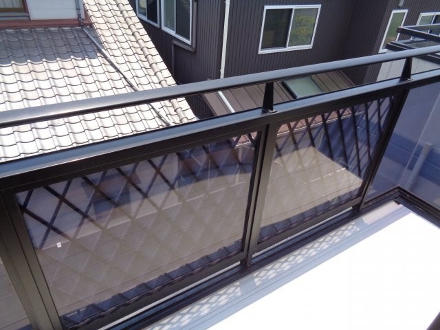 サンフラワー ベランダ