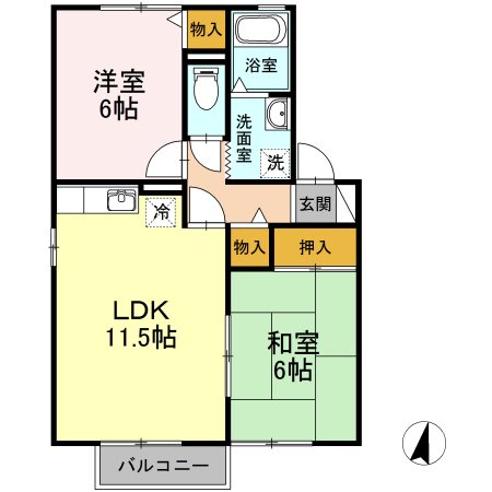 ラファール 間取り図