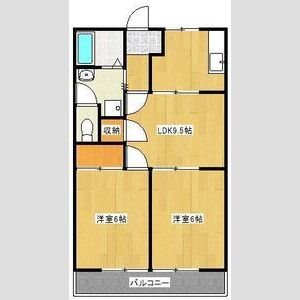 バームハイツ 間取り図