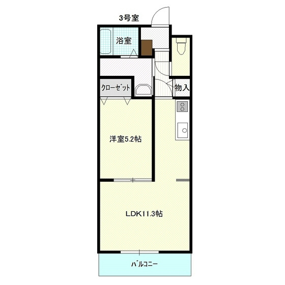 ハーヴェスト染地台 間取り図