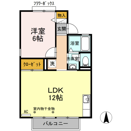 Ｋ・Ｉセジュール 間取り図