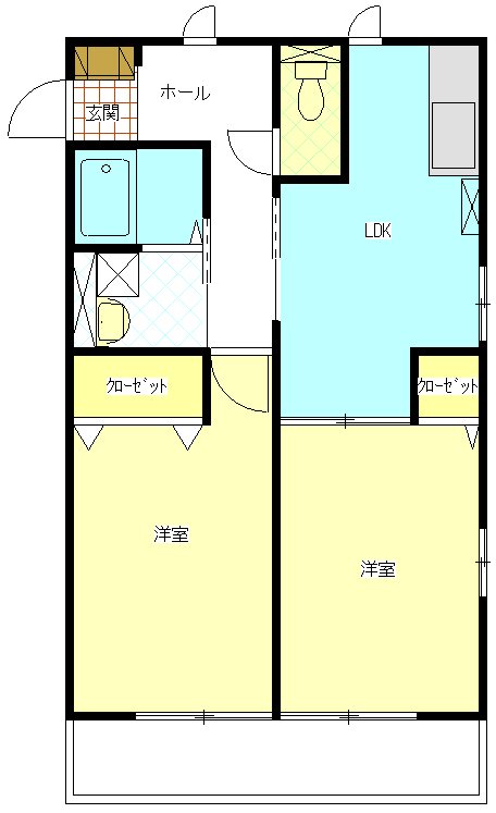さつき荘 間取り