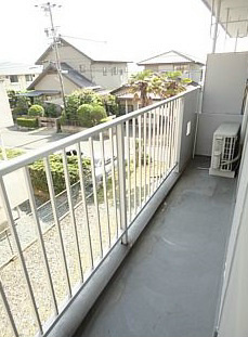 西平ハイツ ベランダ