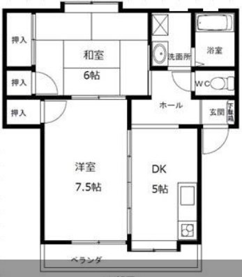 アーベント佐鳴台 102号室 間取り