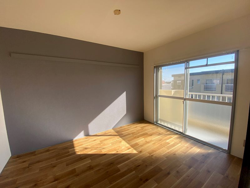 マンションヤマダA ベッドルーム