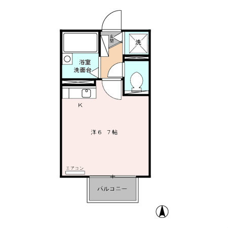 セジュール鹿谷 間取り図