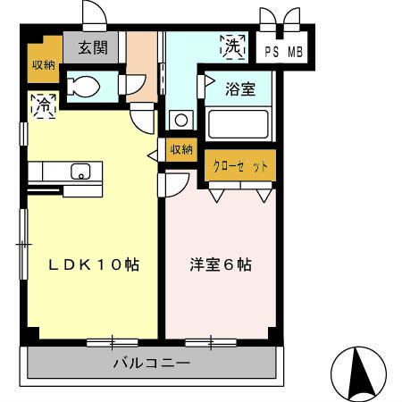 プリンセスコート 間取り図