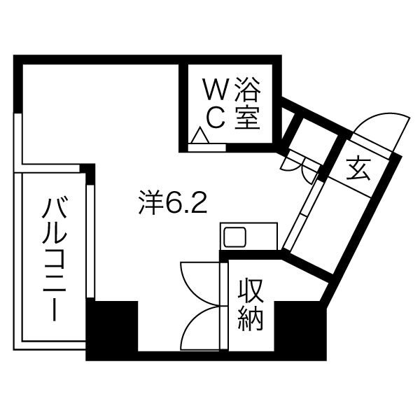 リエス浜松駅南 間取り