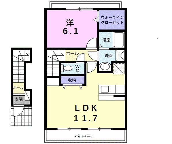 ブレッザ新浜 間取り図